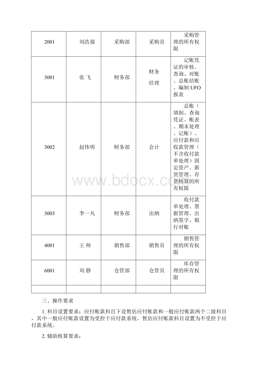 有答案会计技能大赛模拟题三Word文档下载推荐.docx_第2页