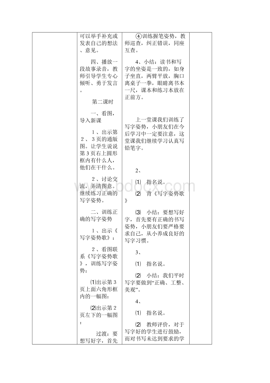 苏教版语文一年级下册第表格式教案第12单元Word格式文档下载.docx_第3页