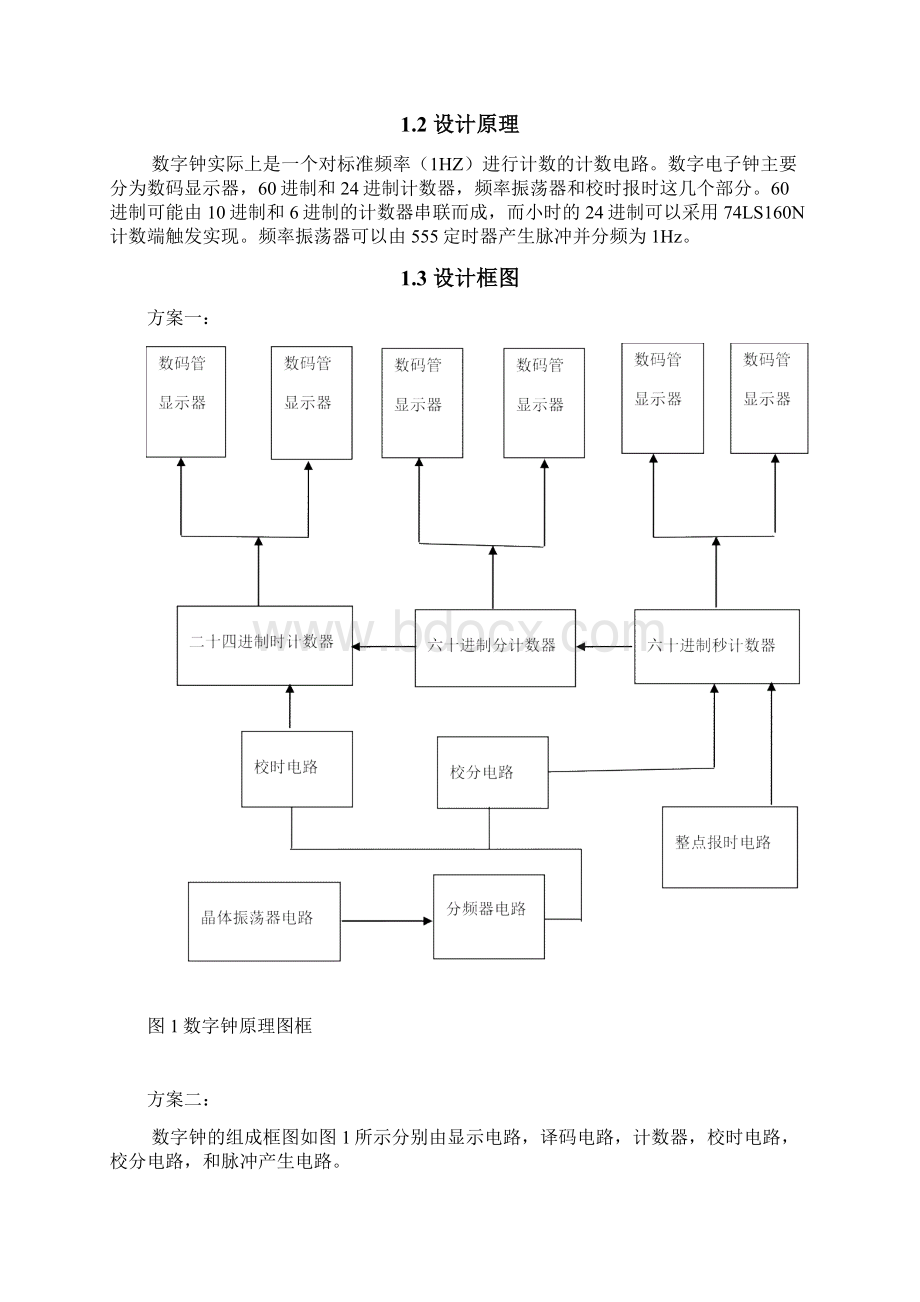 数字时钟完整课程设计.docx_第3页