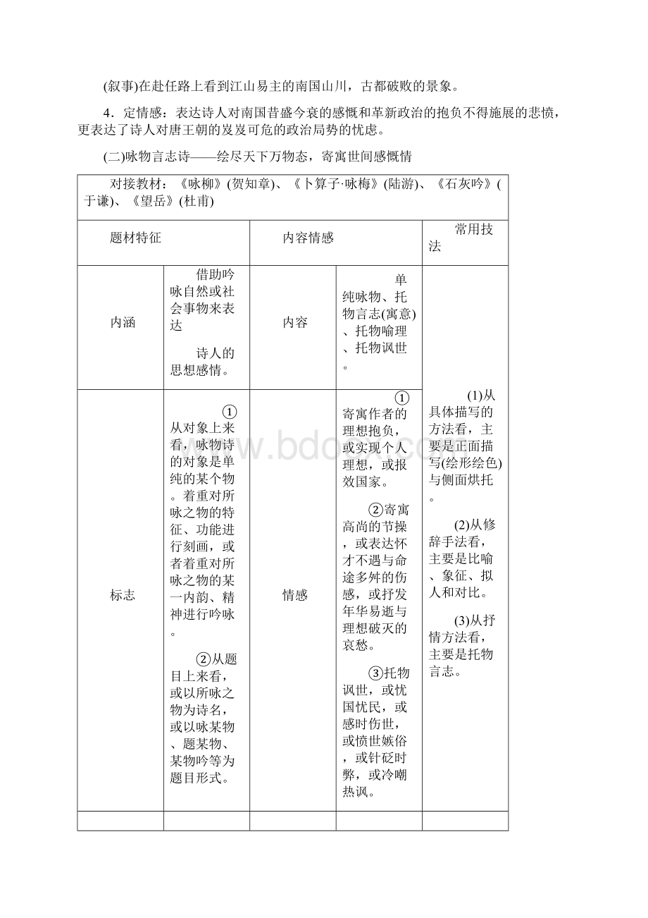 高三语文诗歌21思想内容教案Word格式.docx_第3页