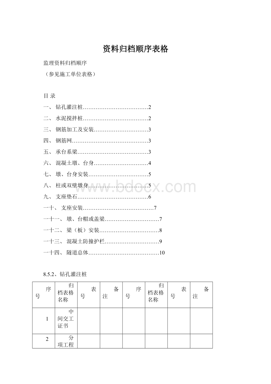 资料归档顺序表格Word文件下载.docx_第1页