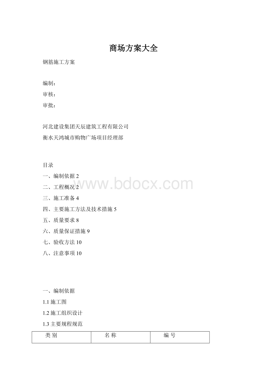 商场方案大全.docx