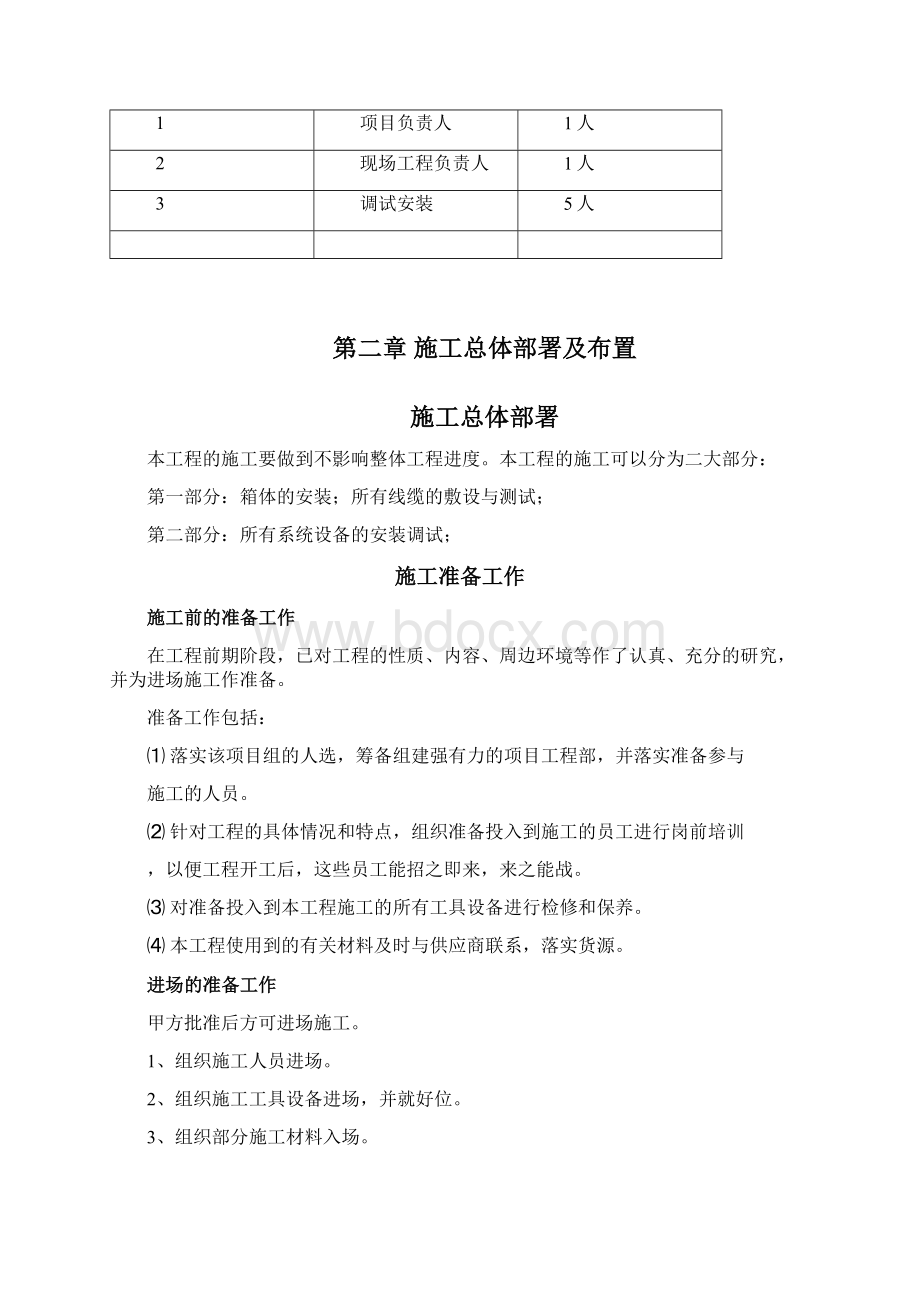 弱电工程施工组织方案.docx_第2页