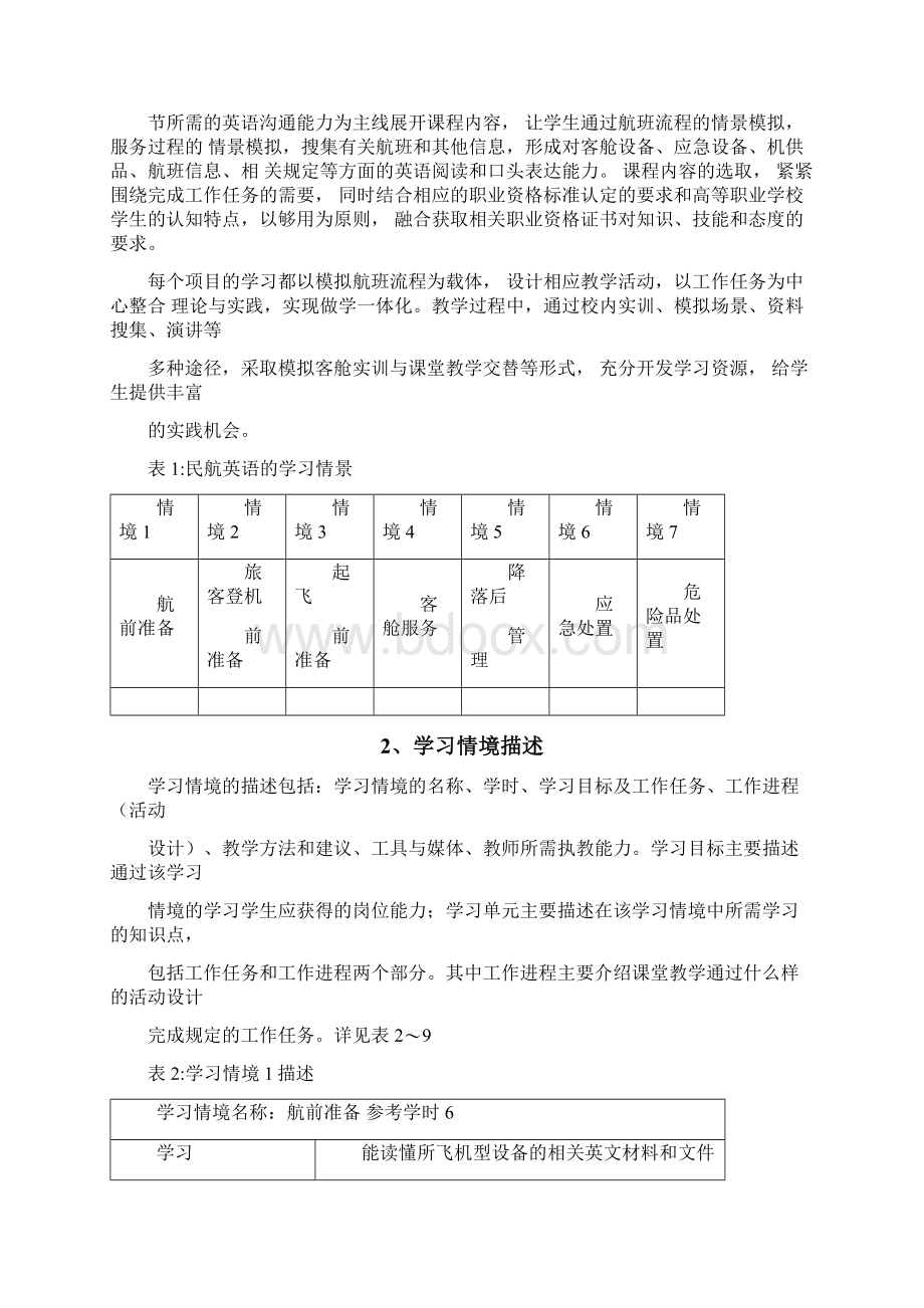 民航英语课程标准.docx_第2页