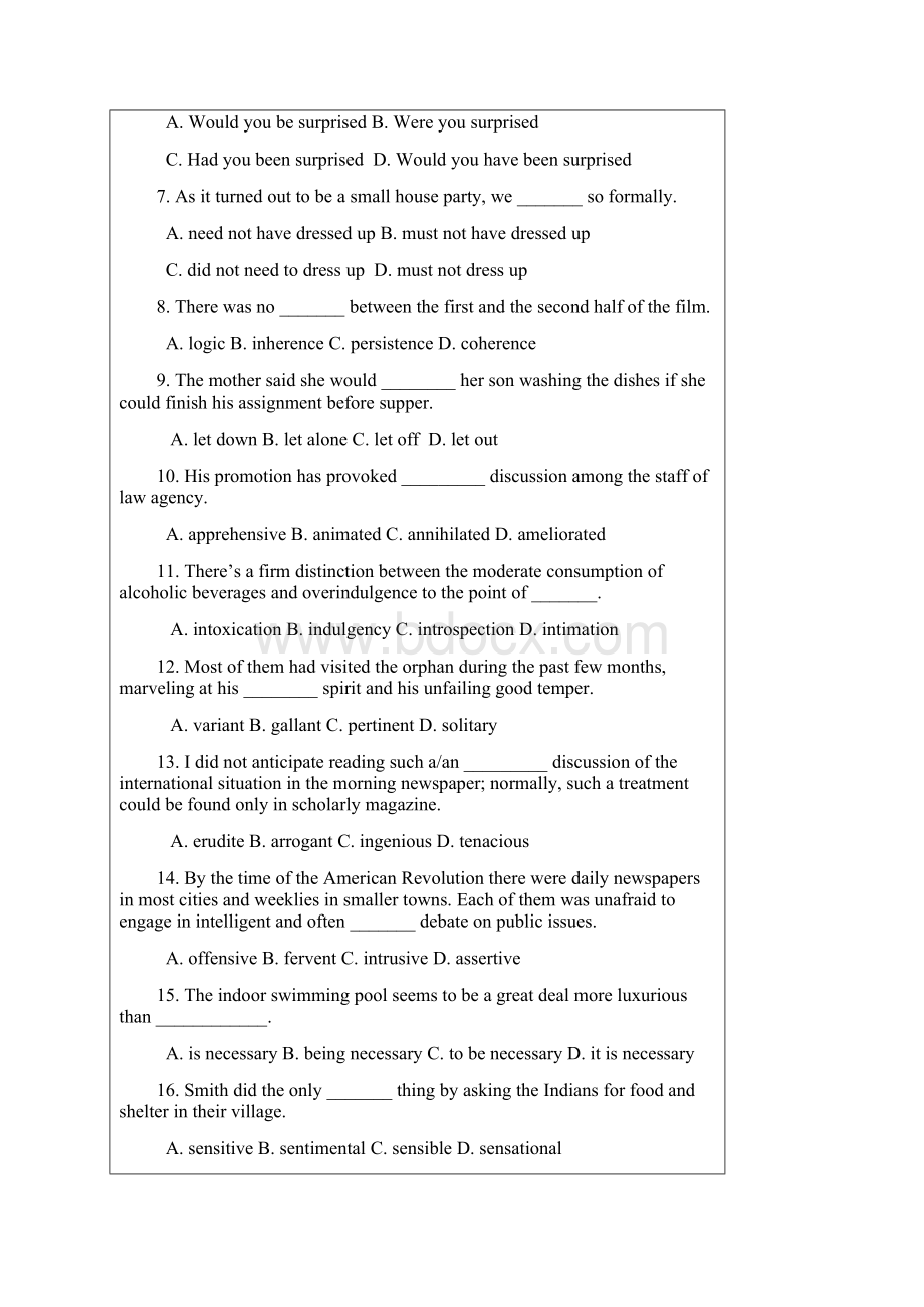 翻译硕士专业学位研究生入学考试试题B卷Word格式.docx_第2页