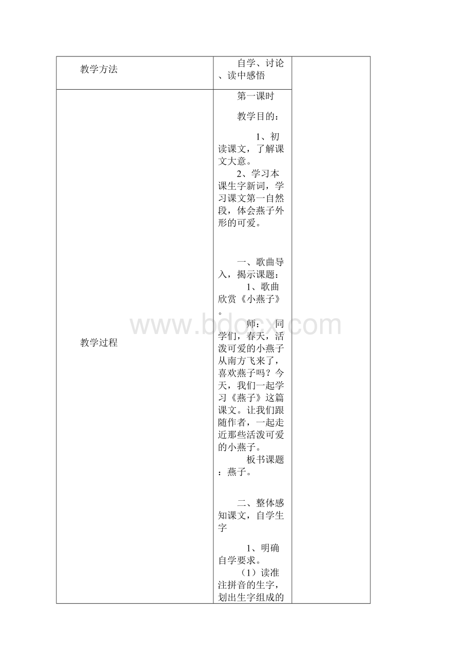 人教版小学语文三年级下册全册教案.docx_第2页