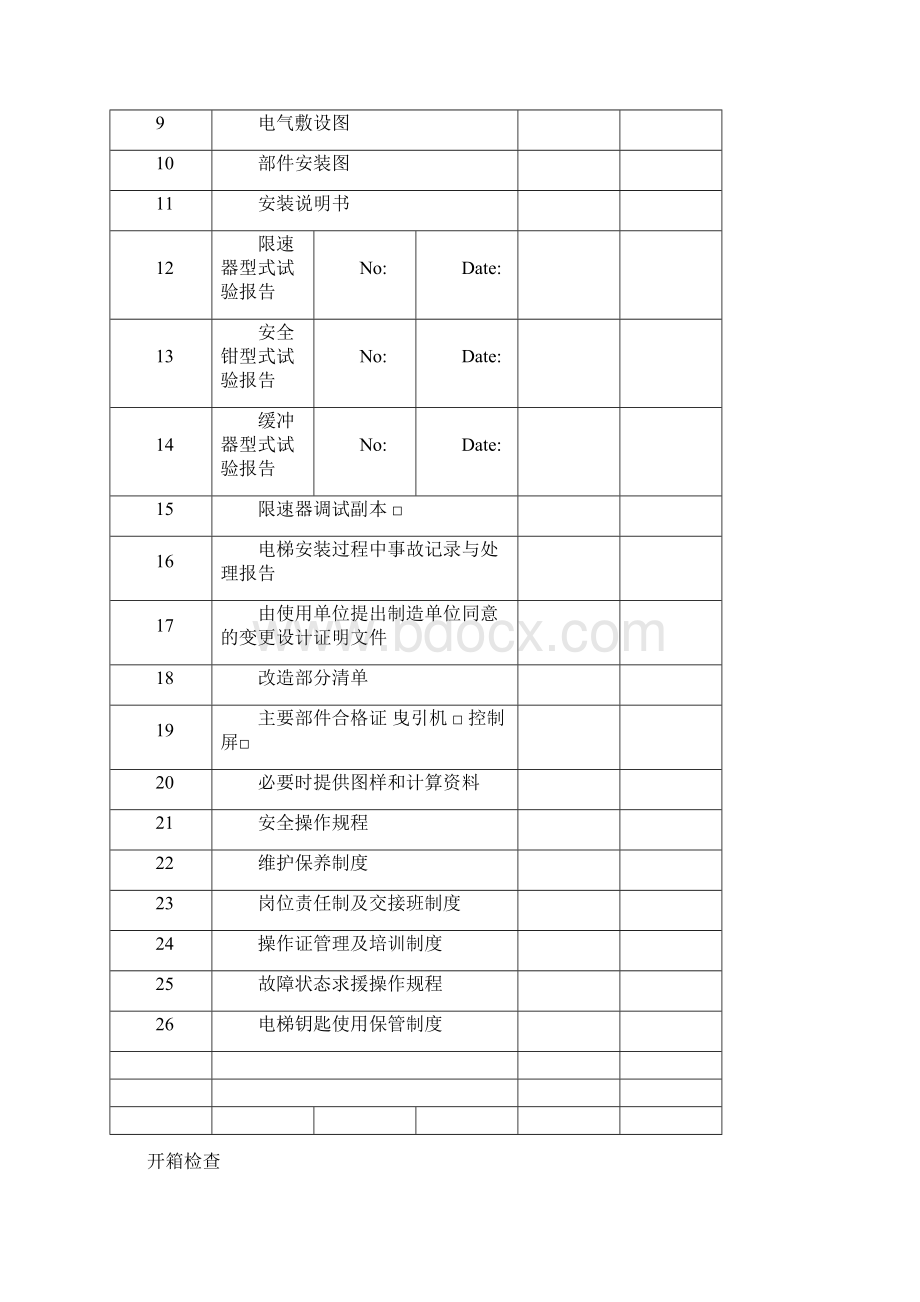 杂物电梯监检过程记录.docx_第2页