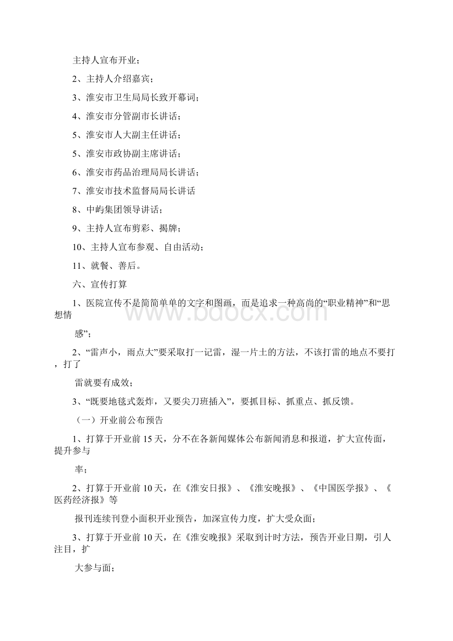 医院开业策划.docx_第2页