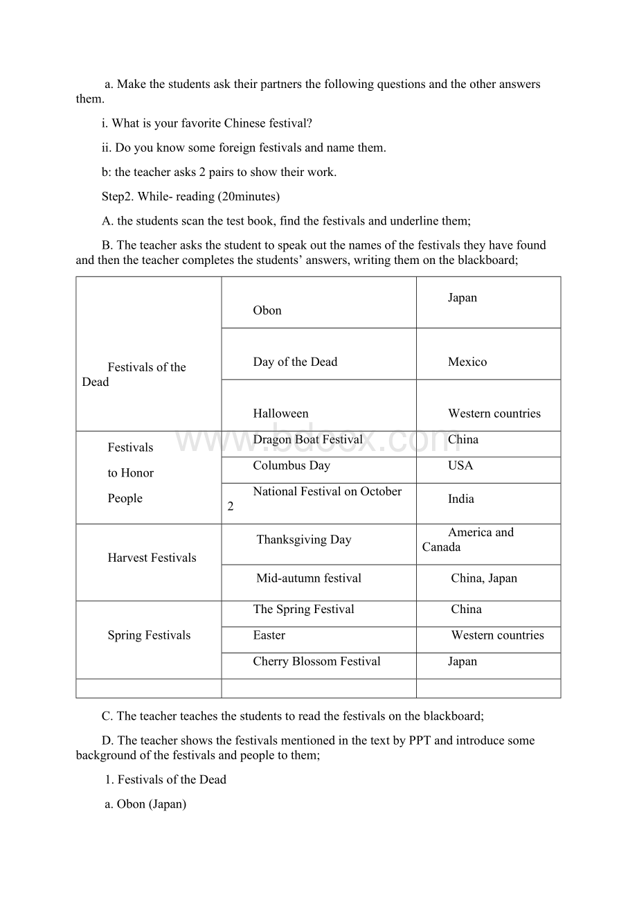 学年人教版高中英语必修三unit1 单元教案Word格式.docx_第3页