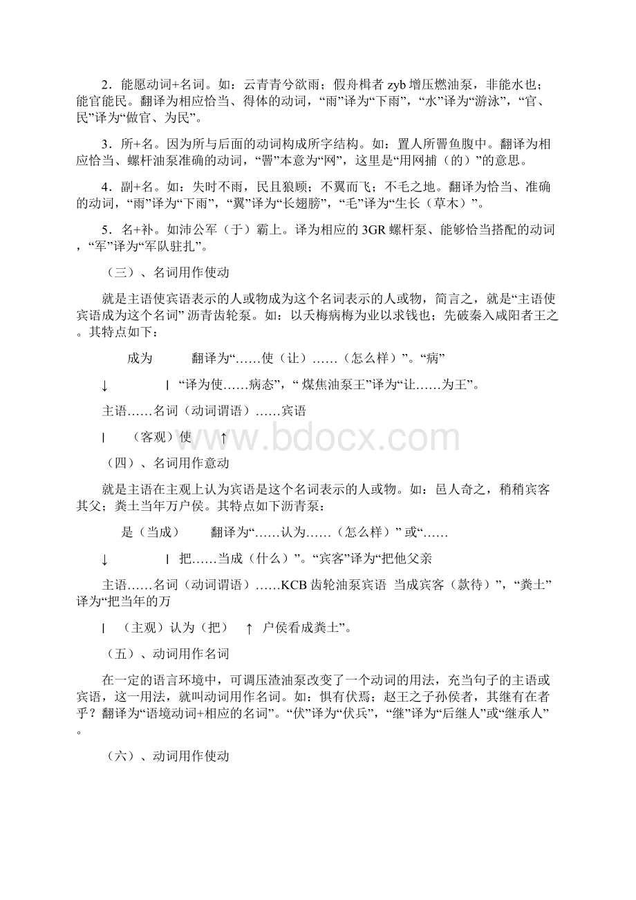 文言文阅读对策了解并熟悉古代汉语语法Word文档格式.docx_第2页