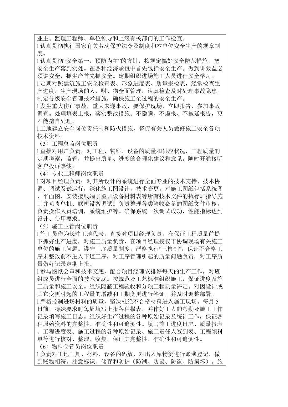 弱电系统工程施工与工程组织方案doc.docx_第2页