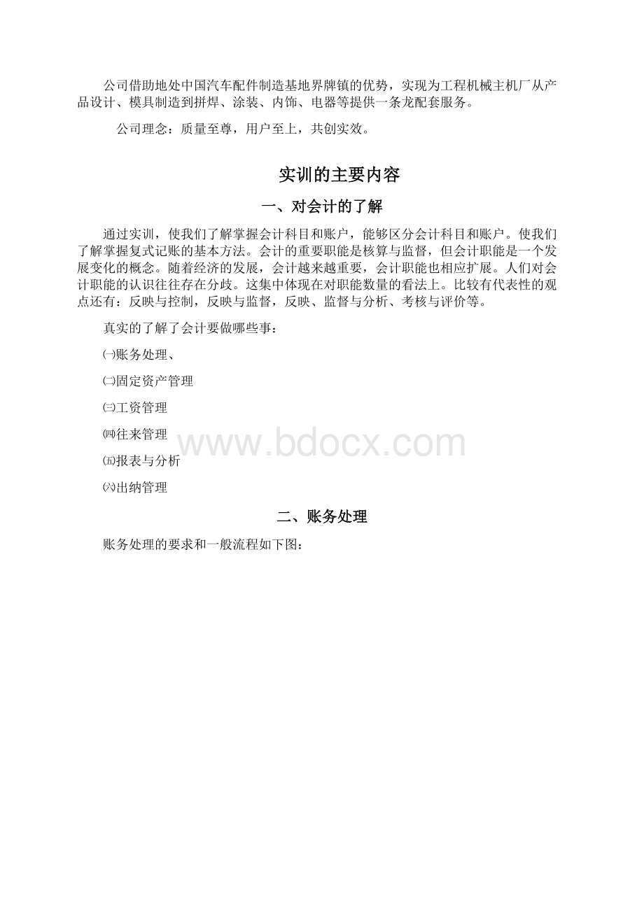 会计综合实训报告.docx_第2页