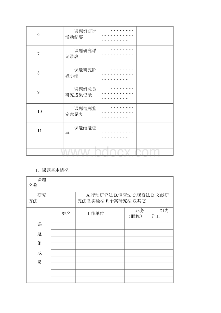 奉城一小教科研课题管理手册Word格式.docx_第2页