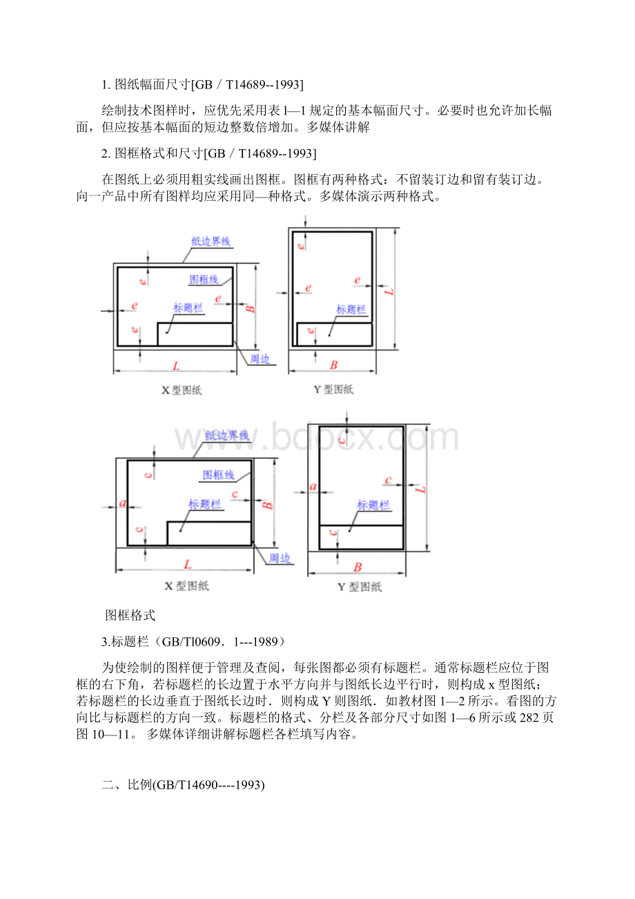 选择图纸图形比例字体图线及尺寸标注.docx_第2页