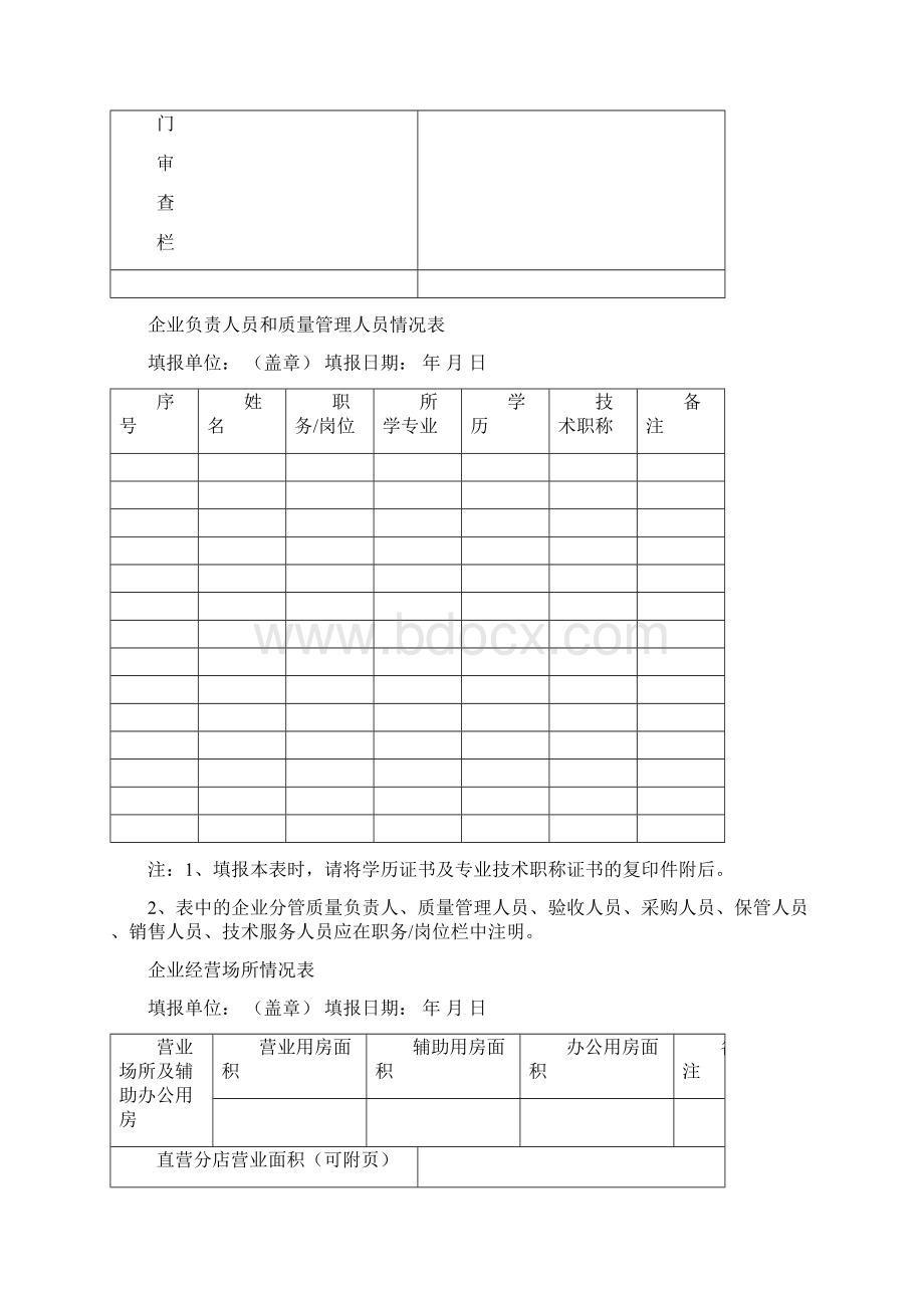 兽药GSP检查验收申请表文档格式.docx_第3页