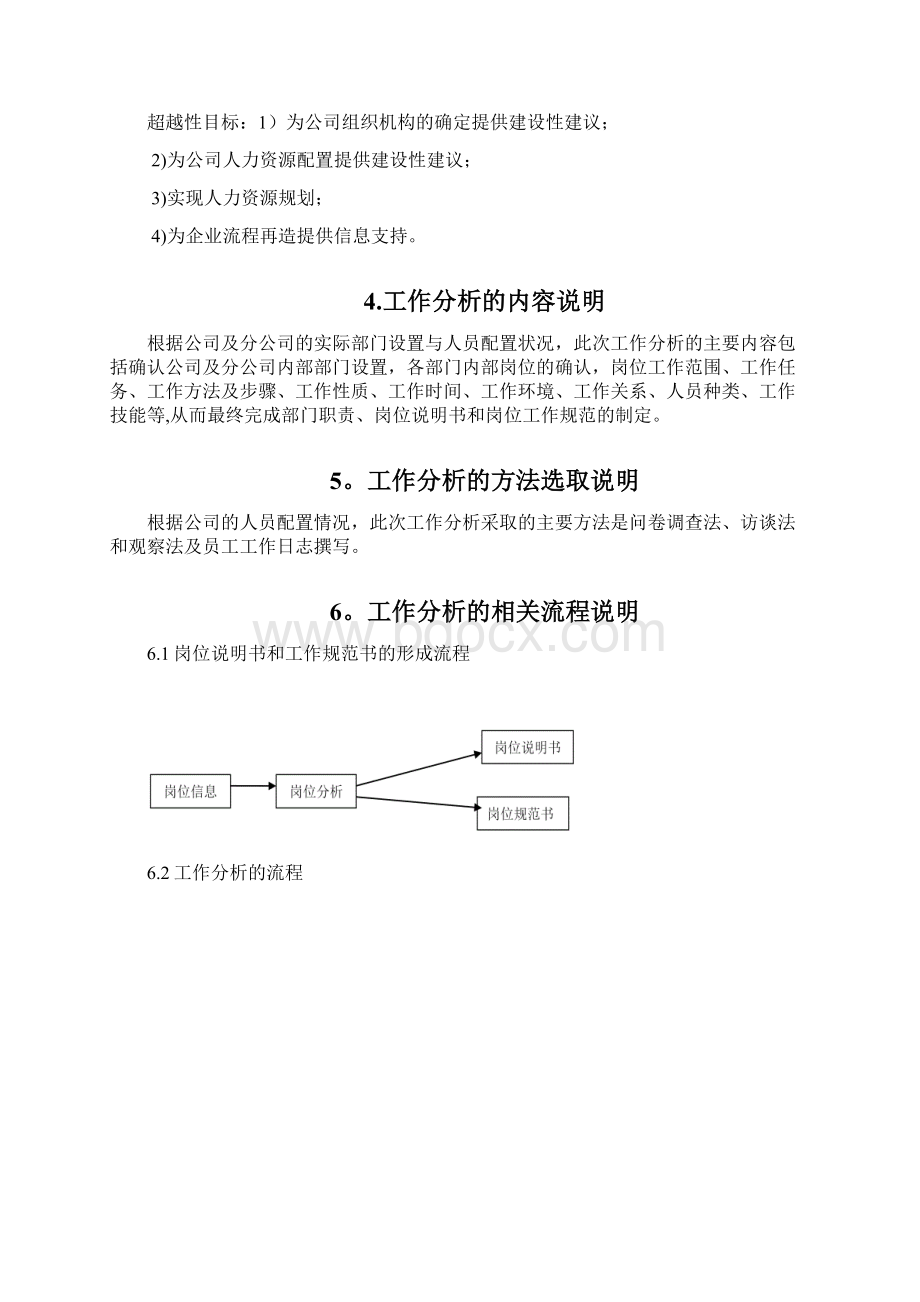 工作分析实施计划书用心整理精品资料Word格式.docx_第2页