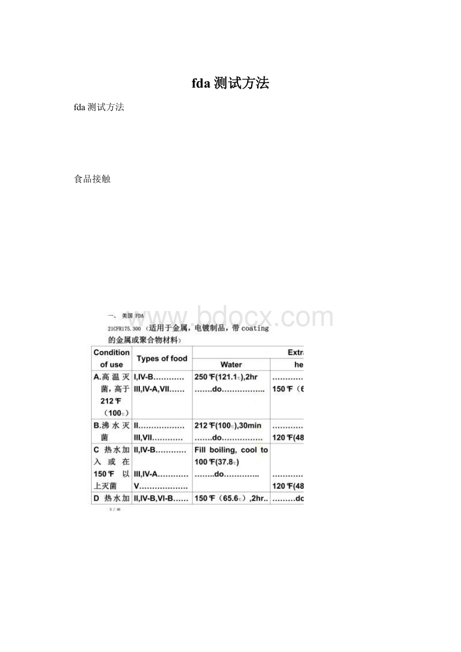 fda测试方法Word格式文档下载.docx