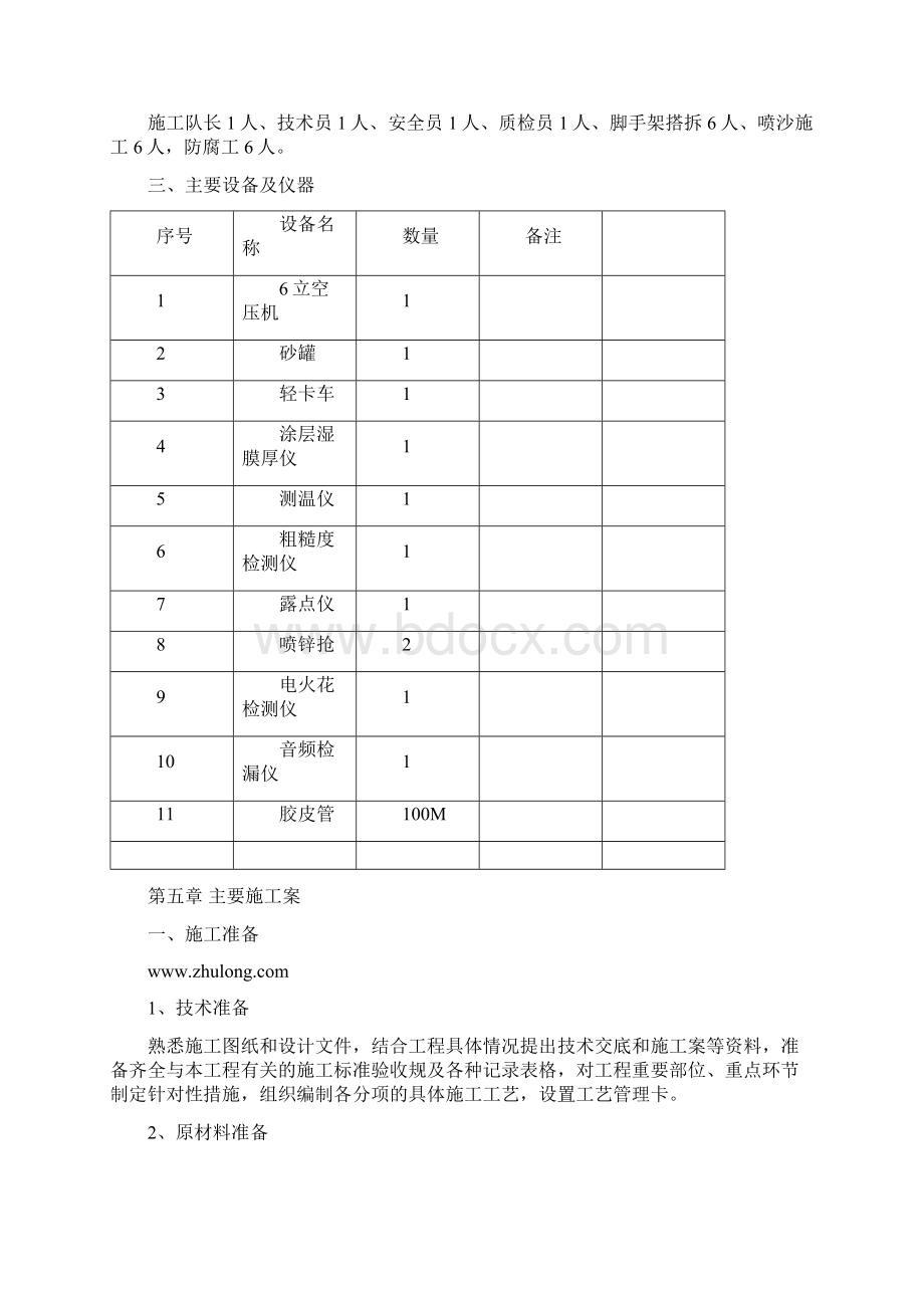 闸门防腐施工组织设计.docx_第3页