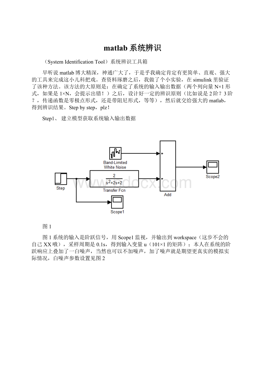 matlab系统辨识.docx