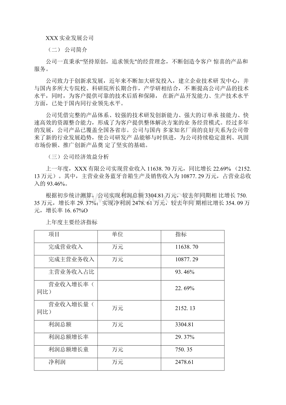 蓝牙音箱项目可行性研究报告.docx_第2页