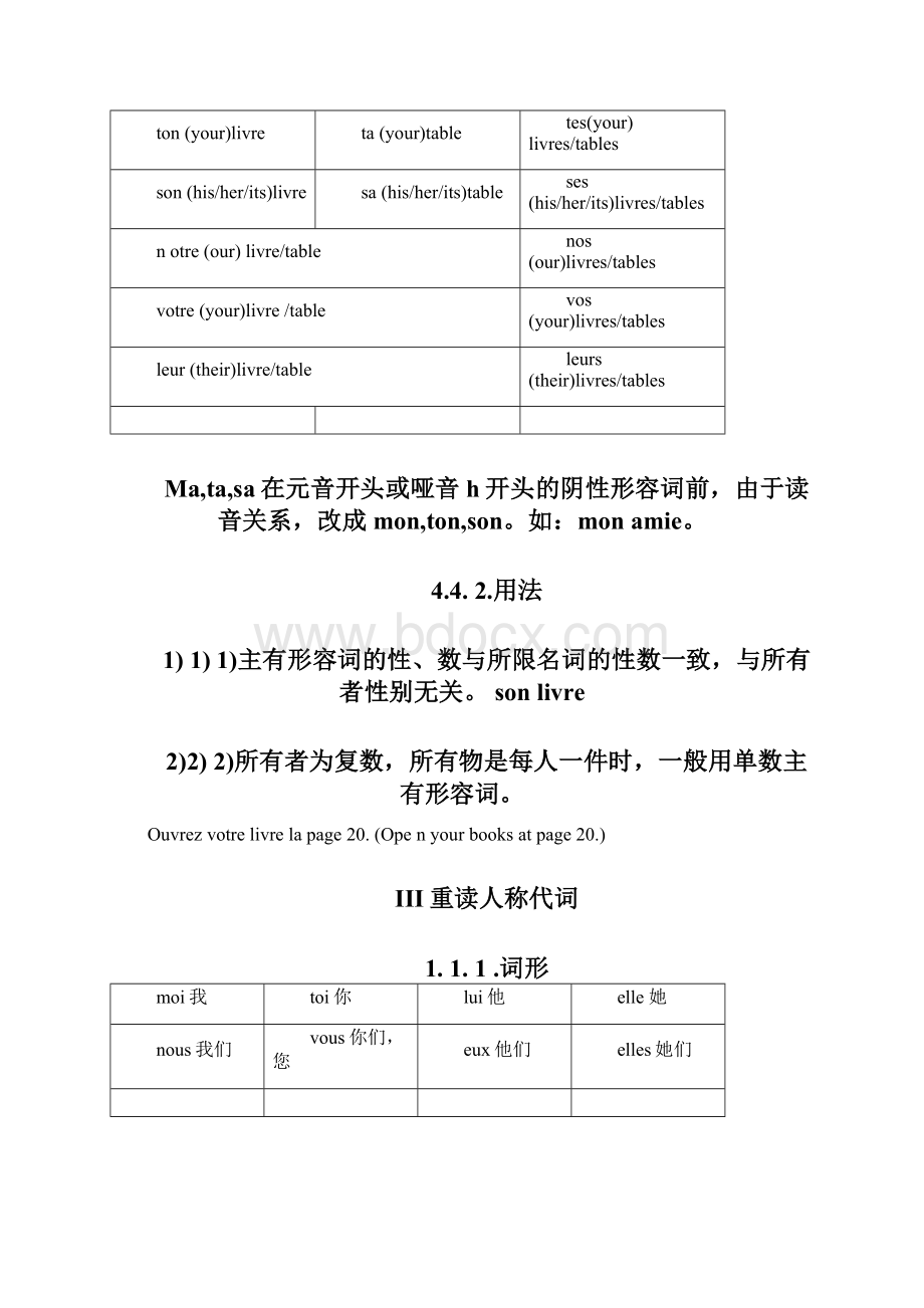 资料整理完整的法语语法汇总整编全套汇编文档格式.docx_第2页