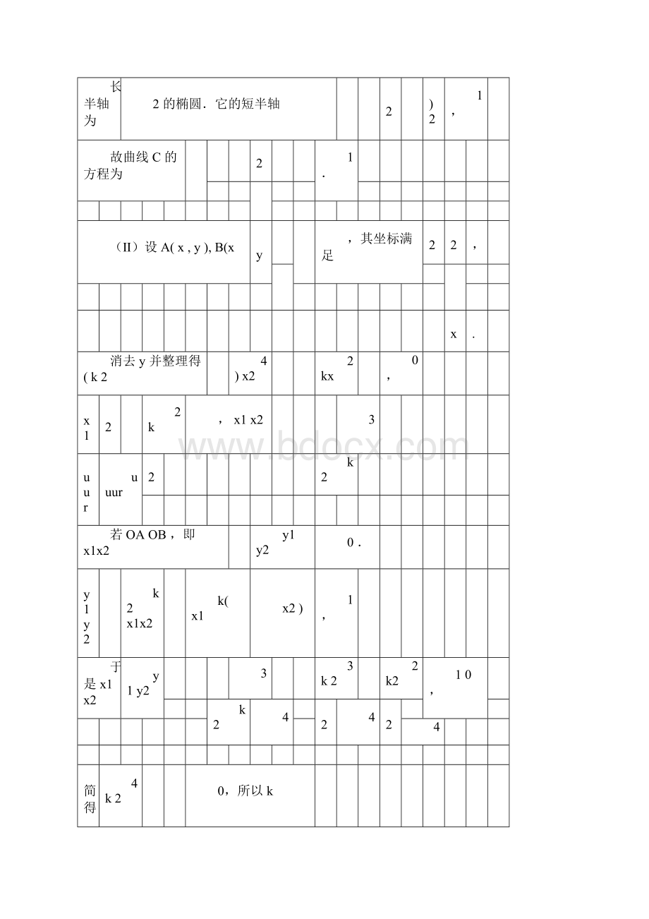 完整word版椭圆与双曲线常见题型归纳推荐文档Word格式.docx_第2页