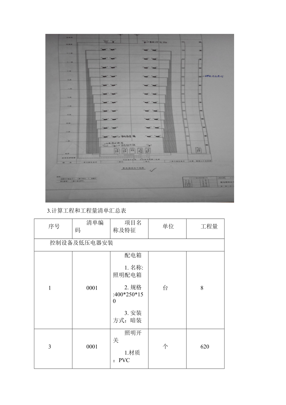 完成版安装工程识图实训报告Word文档下载推荐.docx_第3页