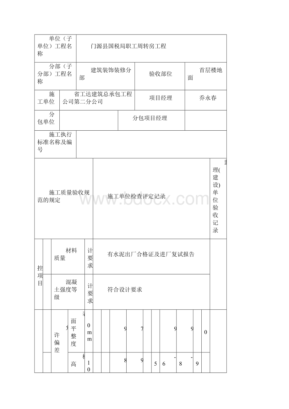 水泥混凝土垫层检验批.docx_第2页