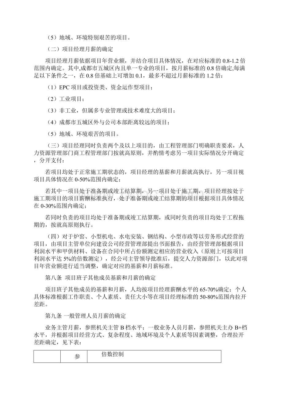 项目薪酬实施细则.docx_第2页