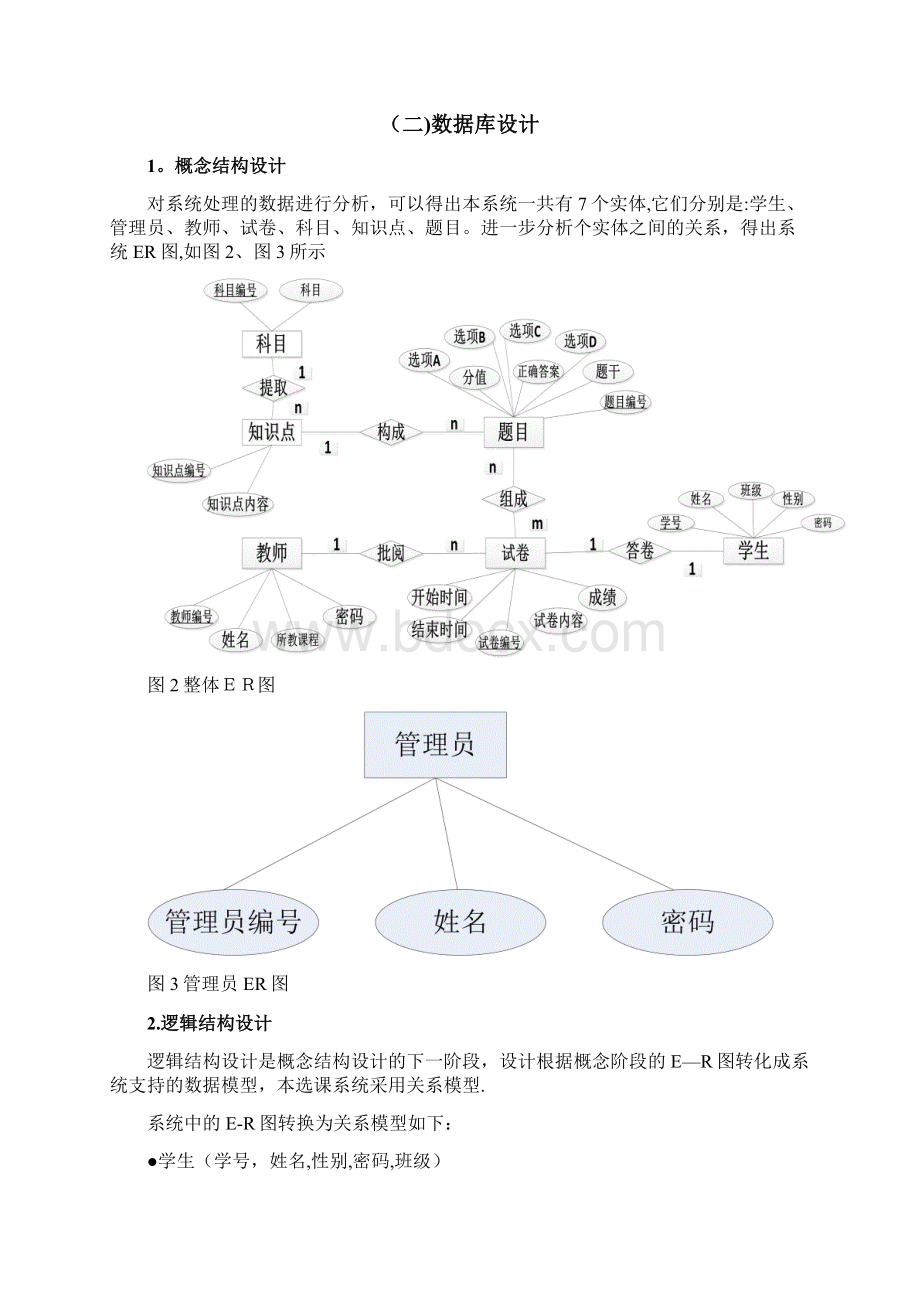 在线考试管理系统范本模板.docx_第3页