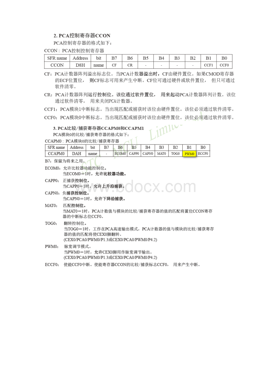 STC12C5A60S2内部PWM应用Word下载.docx_第3页