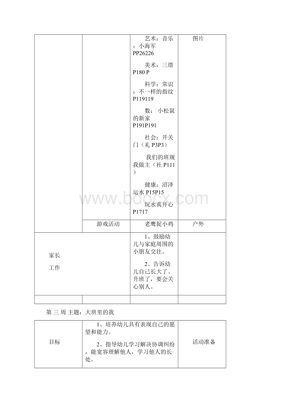 大班上学期周计划120周.docx_第3页