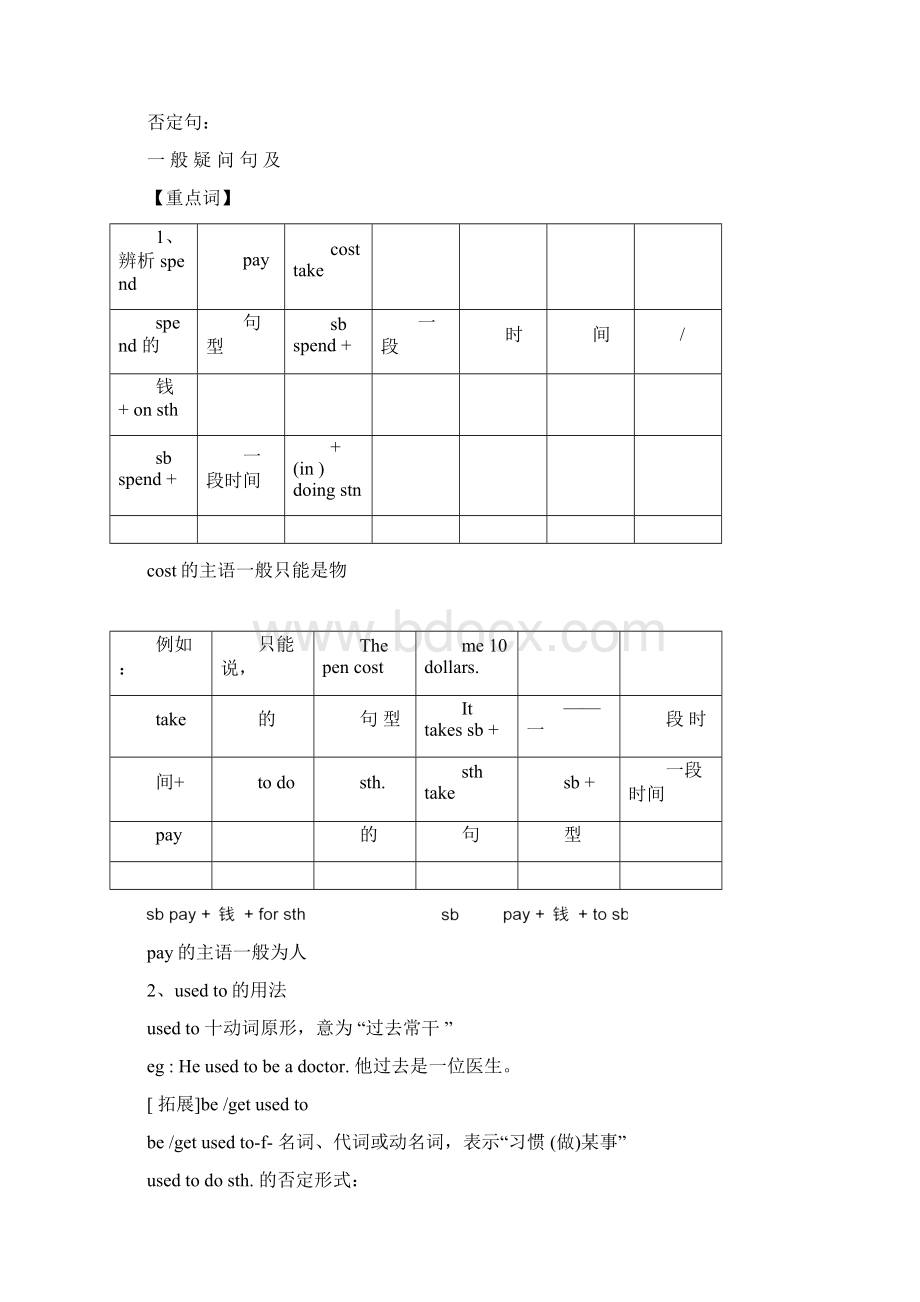 人版九年级上英语期中复习试题Word格式文档下载.docx_第2页