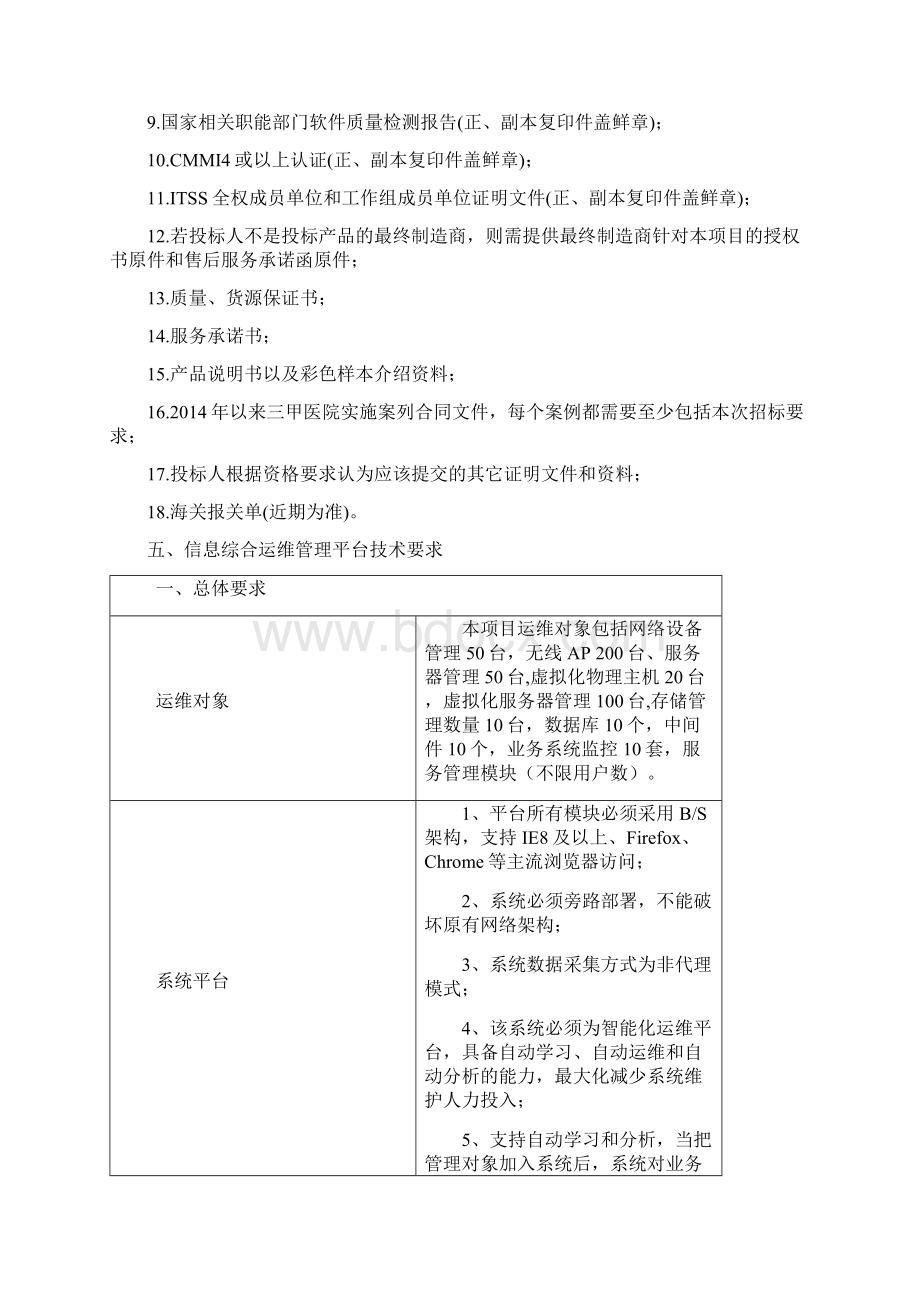 XX医院信息综合运维管理平台市场调研.docx_第3页