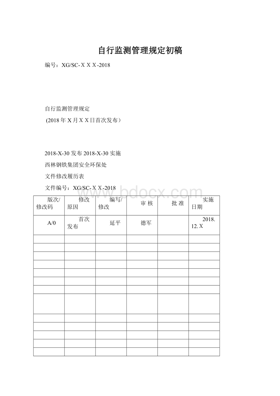 自行监测管理规定初稿.docx_第1页