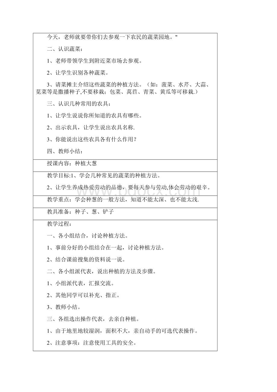 劳动实践活动教案二Word格式文档下载.docx_第3页