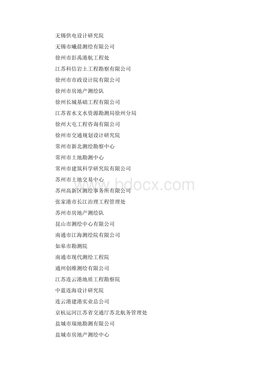 江苏省测绘资质单位Word下载.docx_第3页