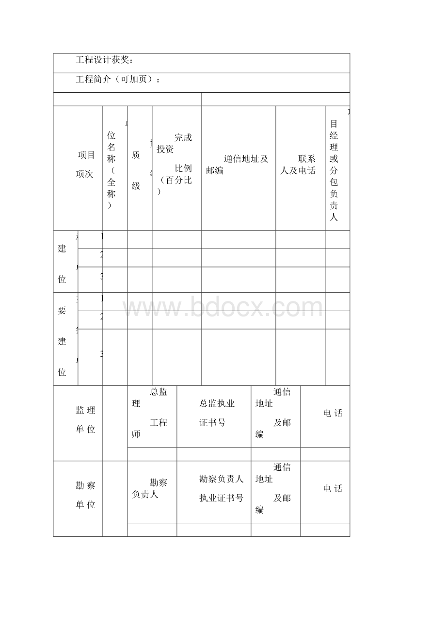 四川省建设工程天府杯奖申报表.docx_第2页