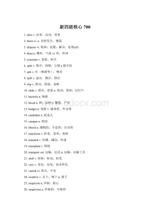 新四级核心700.docx