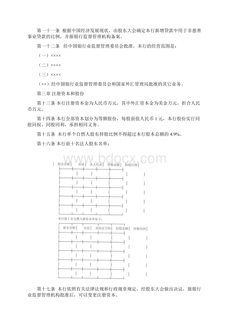 中国慈善银行章程.docx_第2页