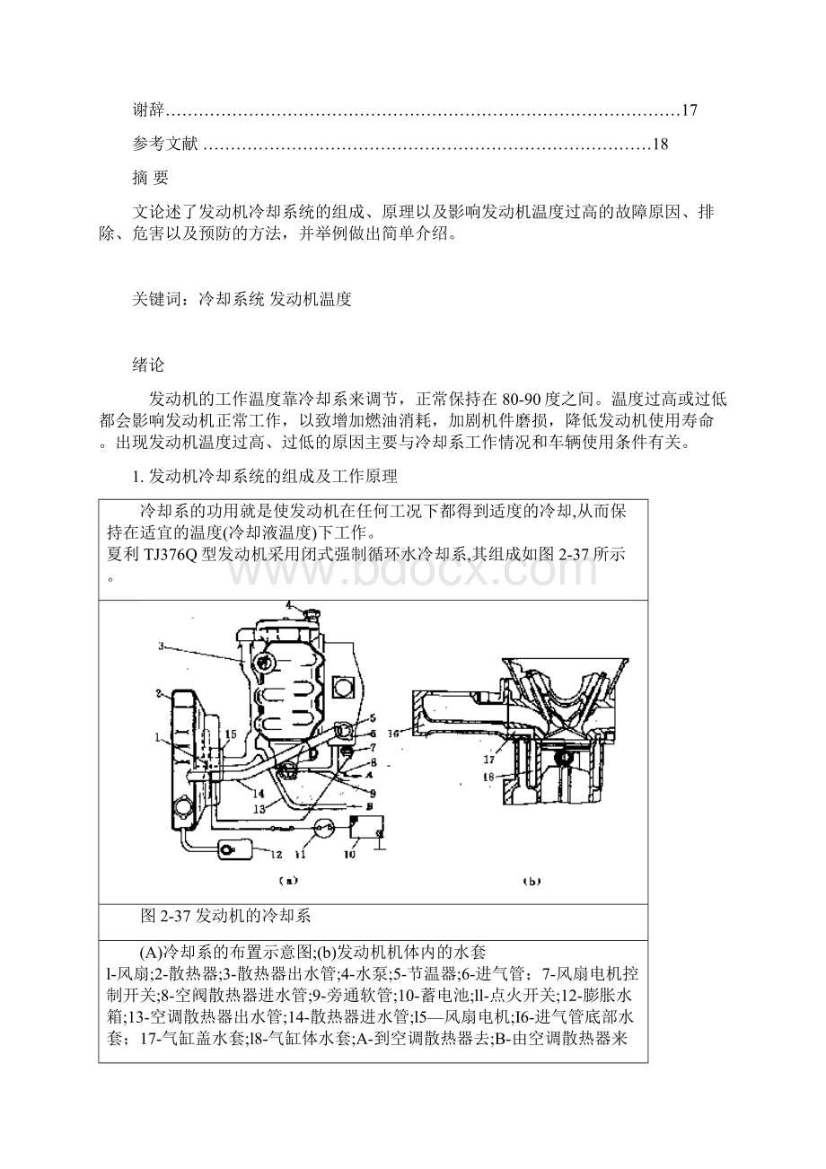 发动机典型故障分析发动机温度过高的故障原因分析.docx_第2页