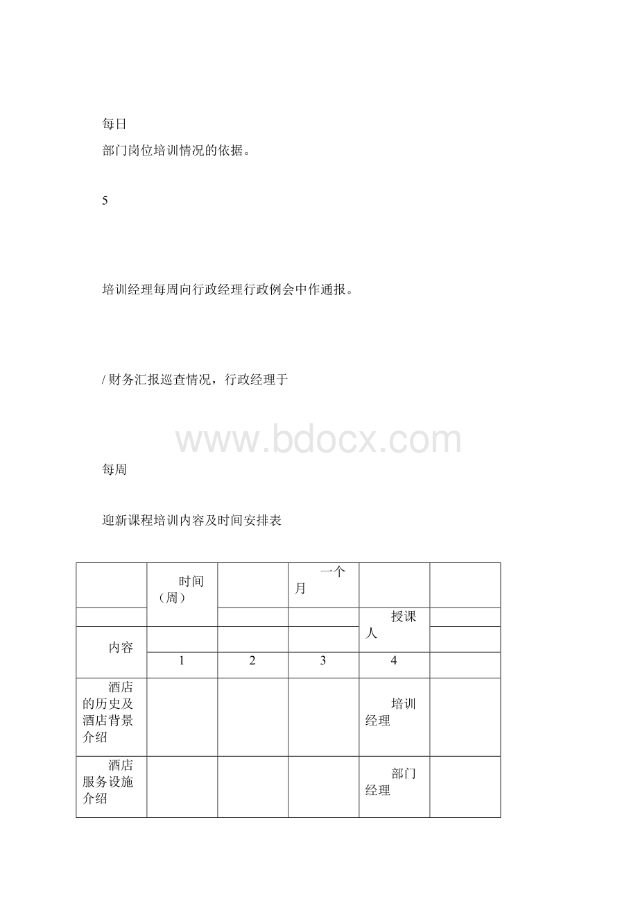 酒店员工培训计划安排筹备期培训.docx_第3页