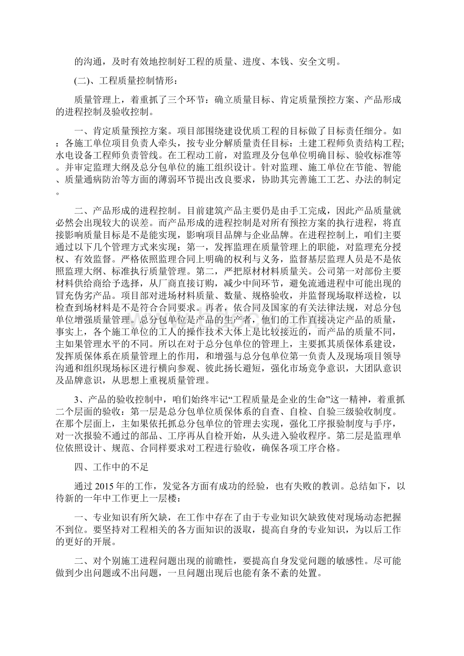 建设单位项目工作总结工作总结.docx_第2页