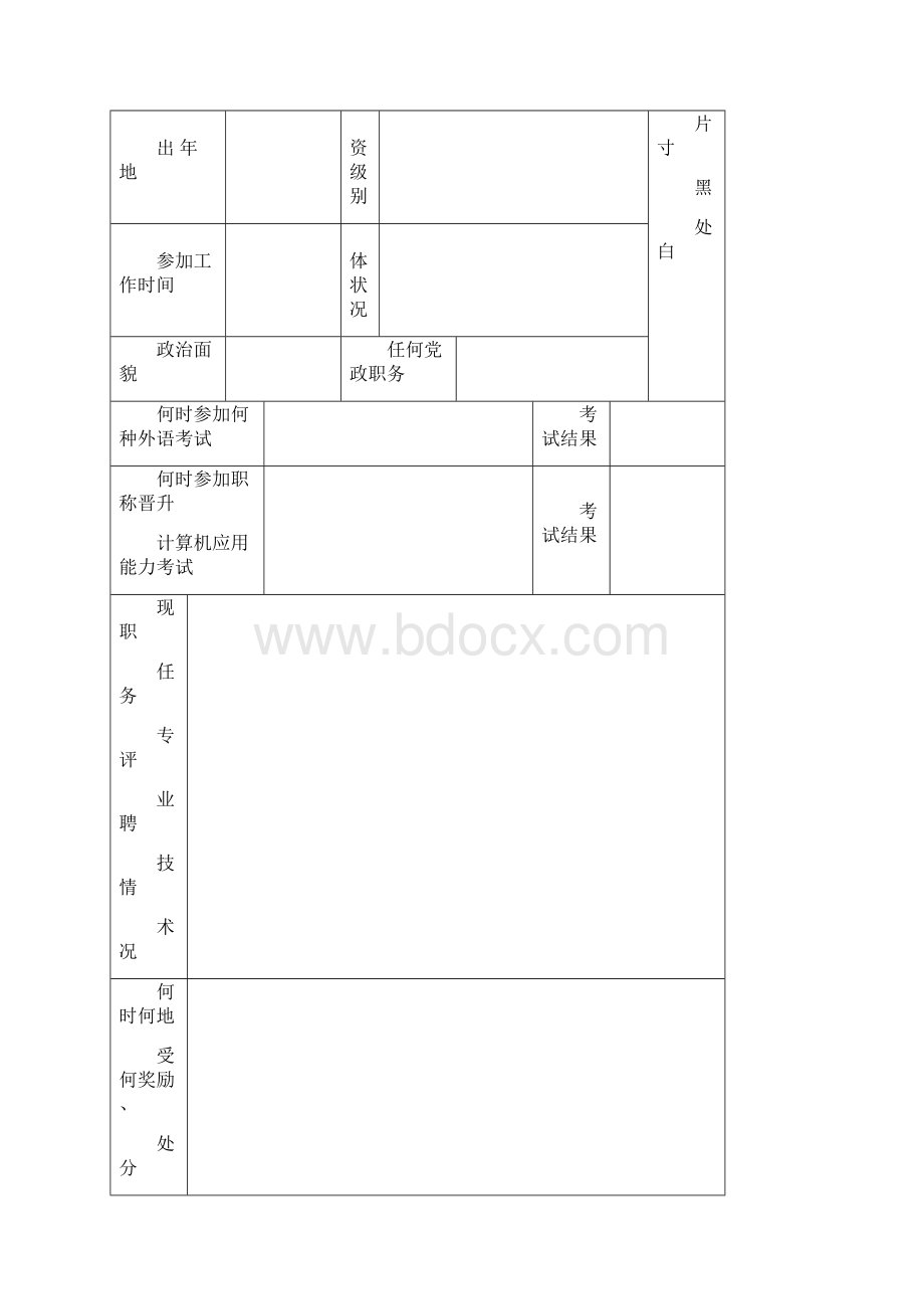 安徽省专业技术职务任职资格评审表.docx_第2页