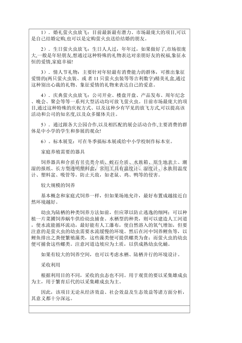 萤火虫养殖可行性分析报告文档格式.docx_第3页