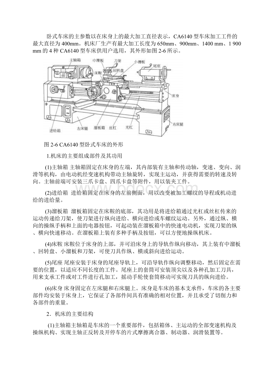 车床结构剖析文档格式.docx_第3页