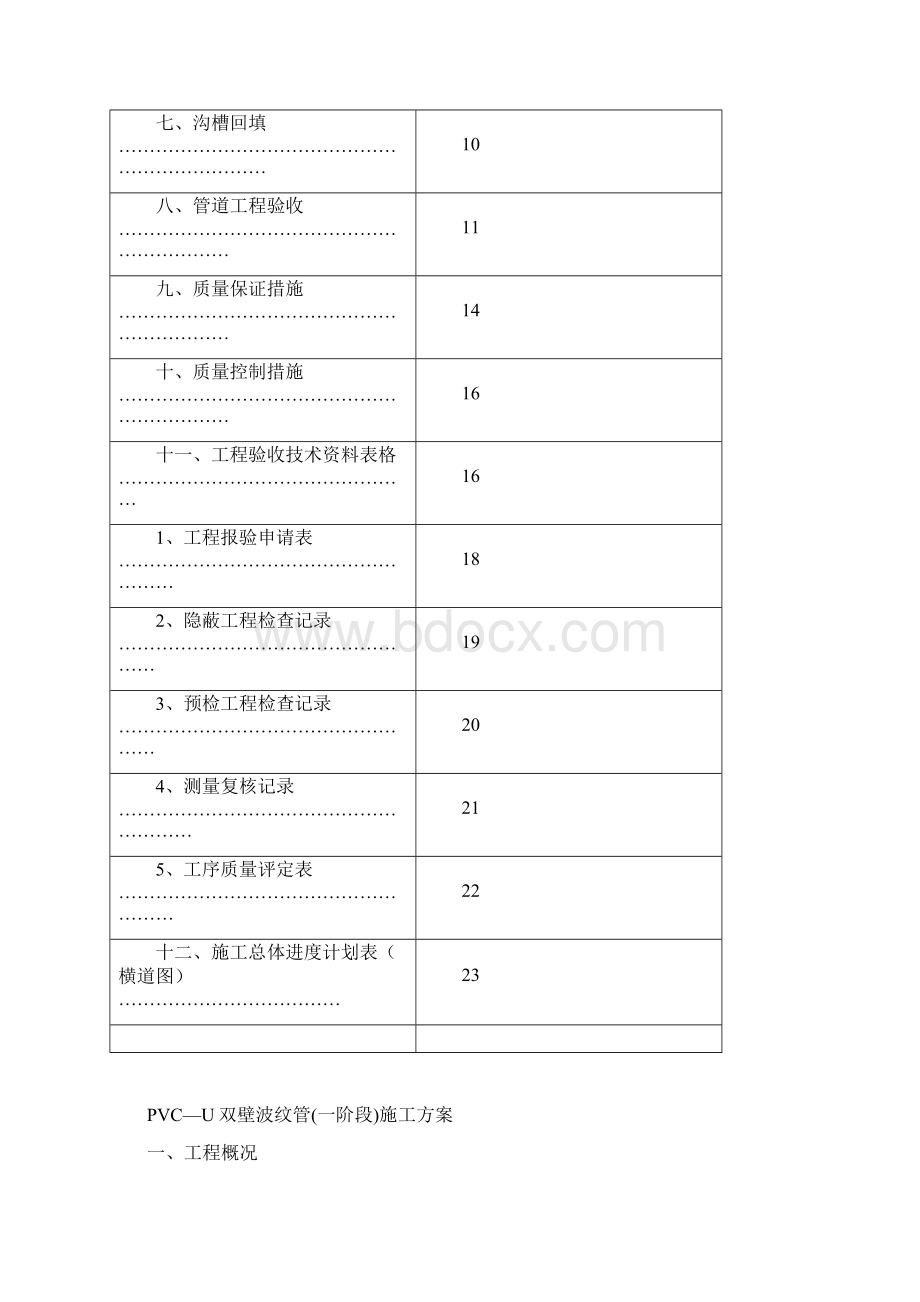 UPVC双壁波纹管施工专业技术方案.docx_第2页