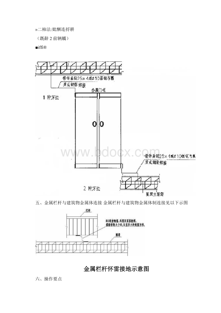 均压环门窗接地及避雷网安装方案Word格式文档下载.docx_第3页