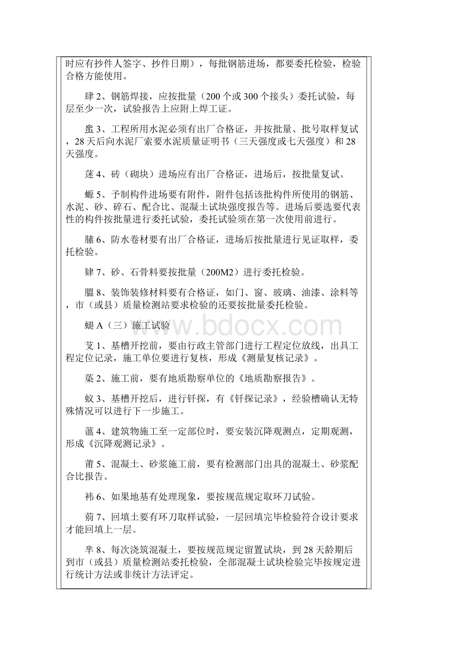 建筑工程单位工程资料整理顺序Word文件下载.docx_第2页