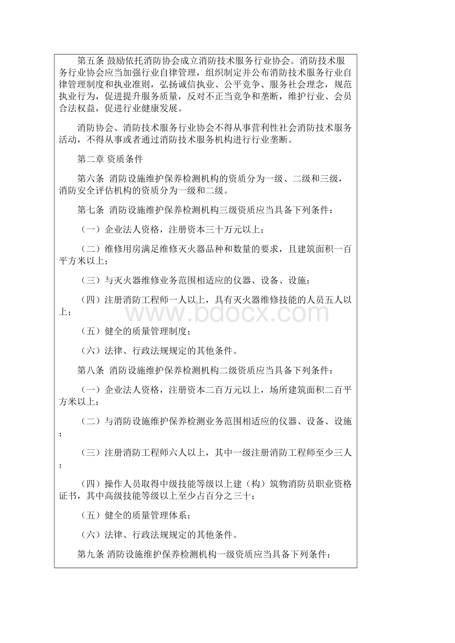 完整word版社会消防技术服务管理规定公安部令第129号Word文件下载.docx_第2页